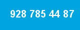 928 785 44 87 928 785 44 87